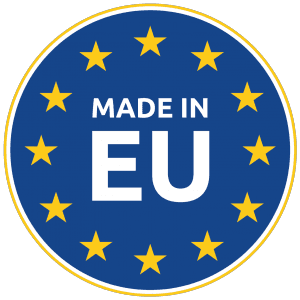 Badge « Fabriqué dans l'Union européenne »